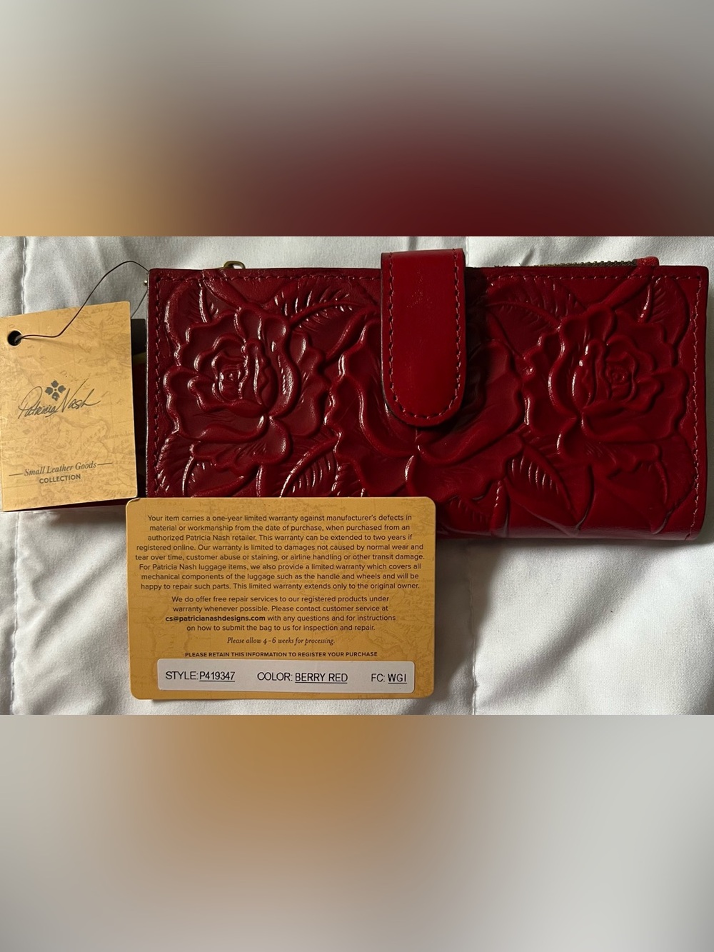 Patricia Nash Nazari Wallet Collection